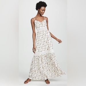 NWT Jack by BB Dakota What Grows Around Maxi Dress - Ivory - Size 6